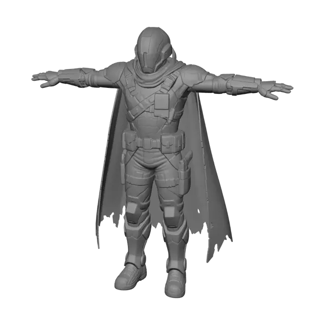 3D model for Midnight Sentinel