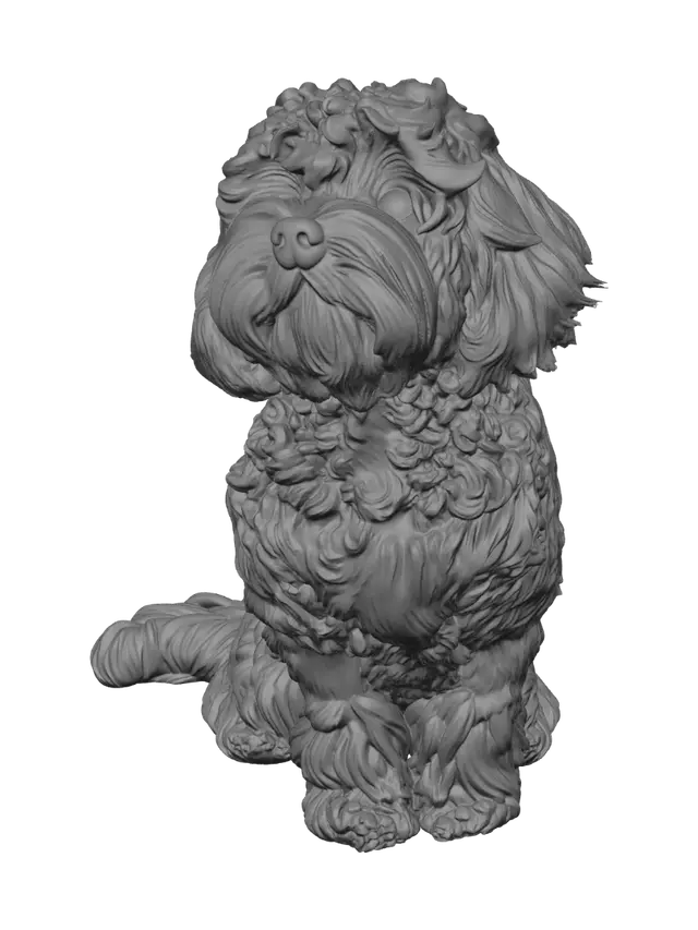 3D model for Cinnamon Puff