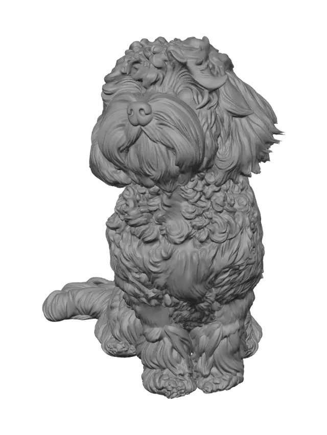 3D model for Cinnamon Puff