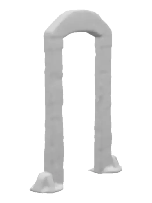 3D model for Rock portal door