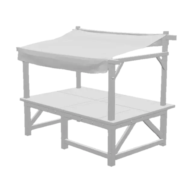 3D model for Market Stall Render