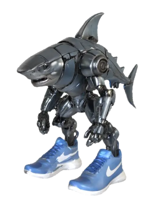 3D model for Robot tralalero tralala, #SketchTo3D#