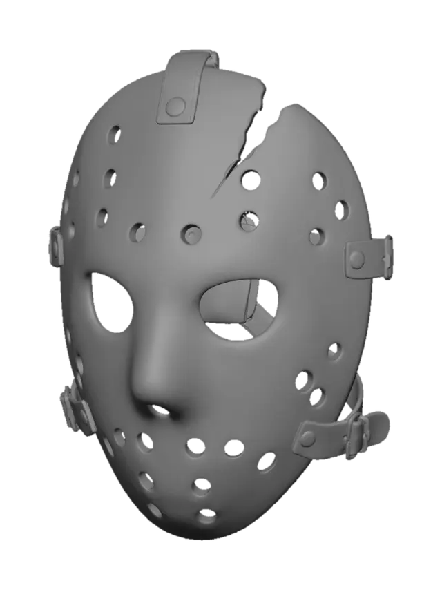 3D model for Crimson Slasher Mask