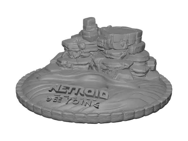 3D model for Violet Mesa Citadel