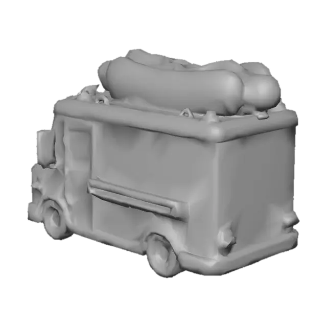 3D model for Hot Dog Express