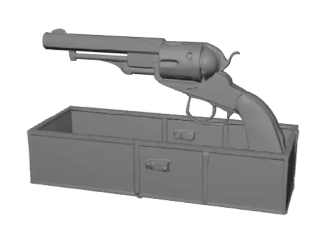 3D model for Ornate Wolfsbane Revolver