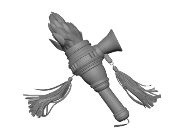 3D model for Peak Hype Trophy 2024