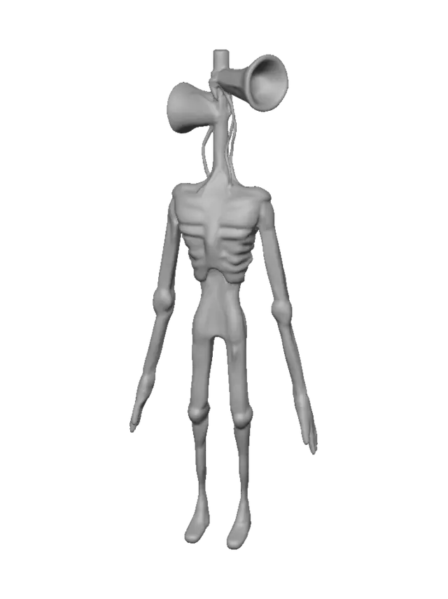 3D model for The Listening Skeleton