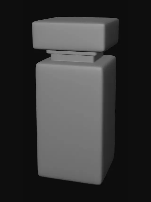 3D model for Blue Battery Pack