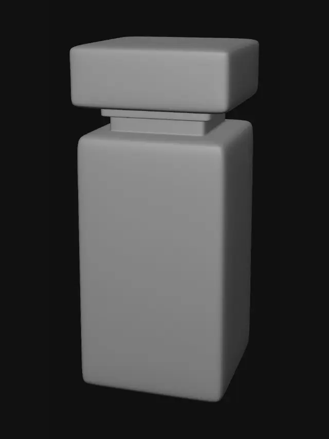 3D model for Blue Battery Pack