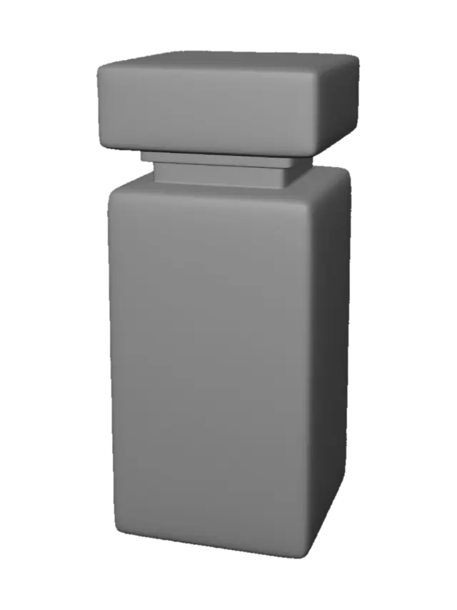 3D model for Blue Battery Pack