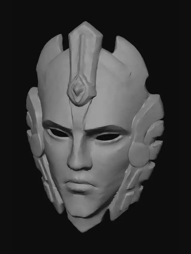 3D model for Ancient Stone Mask