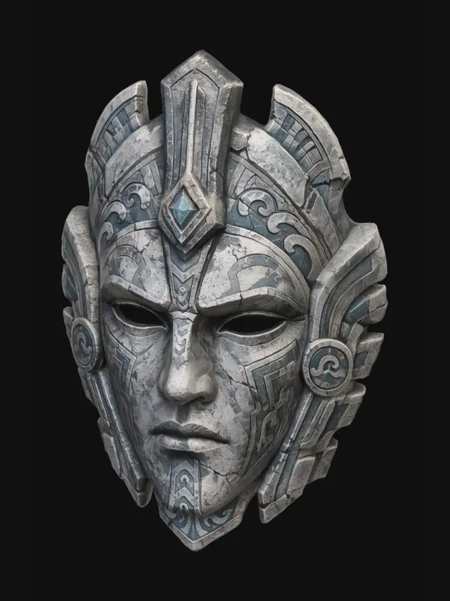 3D model for Ancient Stone Mask