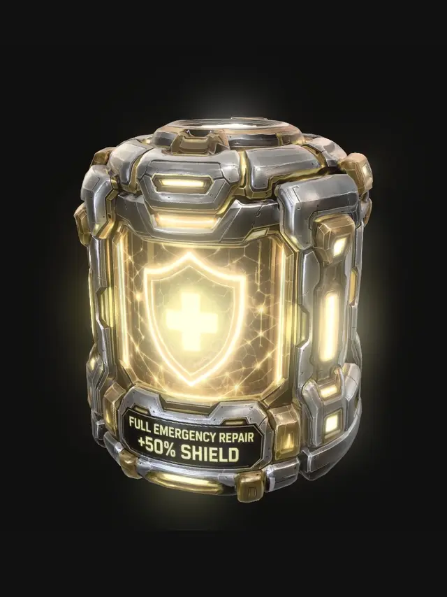 3D model for Emergency Shield Capsule