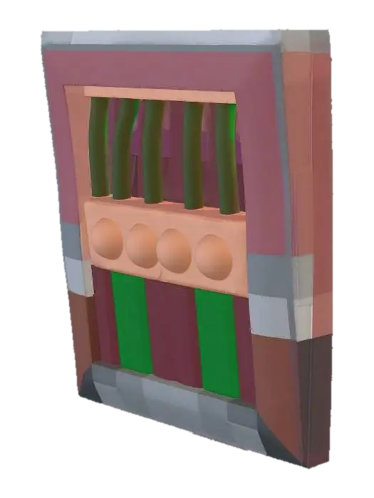 MC Villager Head - Cubic 3D model, vytvořený pomocí AI