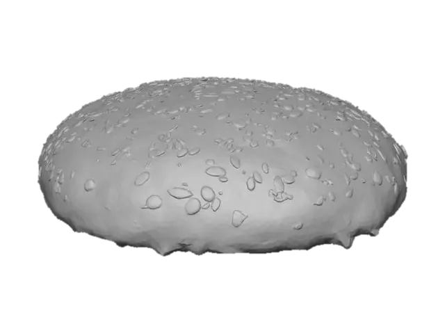 3D model for burger crown