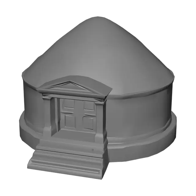 3D model for Terracotta Circular Temple