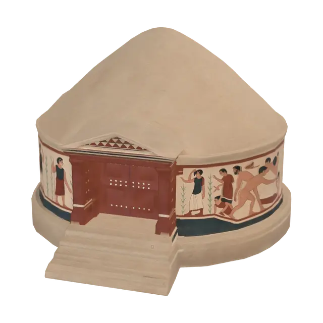 3D model for Terracotta Circular Temple
