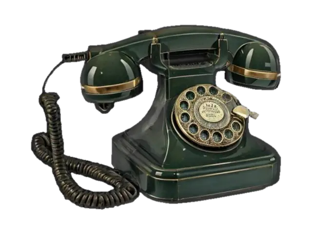 Vintage Telephone - Phone 3D model, vytvořený pomocí AI