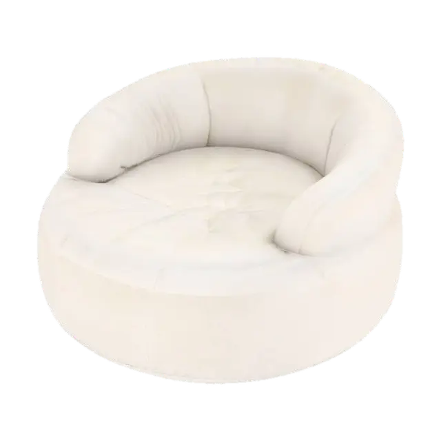 Curled Comfort Chair - Relaxation 3D model, vytvořený pomocí AI