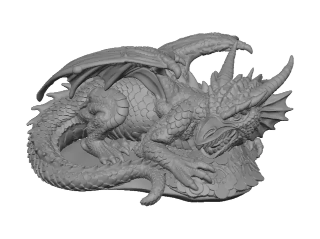 3D model for Dragon's Hoard