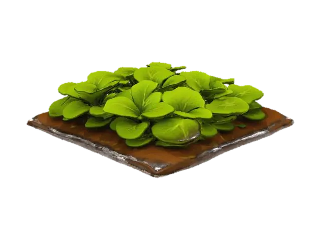 Vegetable Field Large T4 3D model, vytvořený pomocí AI