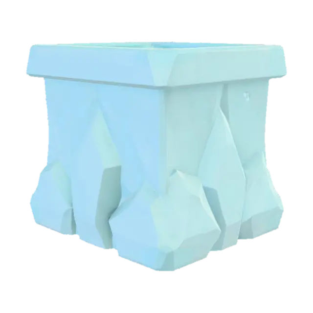 Box Ice - Refreshing 3D model, vytvořený pomocí AI