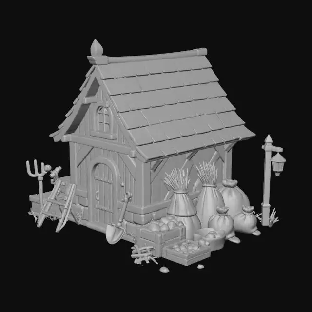 3D model for Farmer’s House