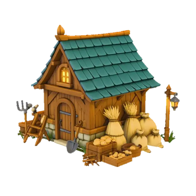 3D model for Farmer’s House