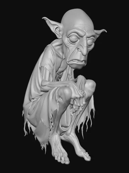 3D model for Levitating Goblin