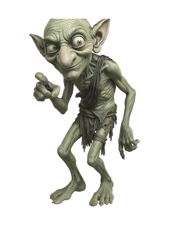 I See You Goblin - Mischievous 3D model, vytvořený pomocí AI