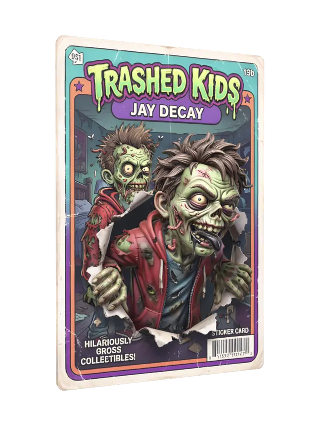That Pail Johnny would never trade me! - Sticker 3D model, vytvořený pomocí AI
