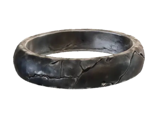 Weathered Ring - Cycle 3D model, vytvořený pomocí AI