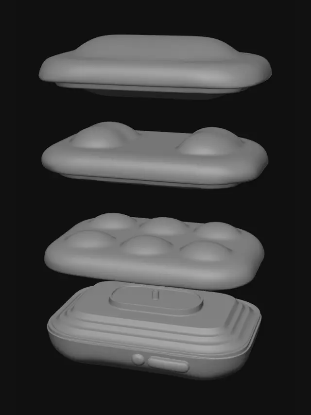 3D model for Tower of Colorful Bars
