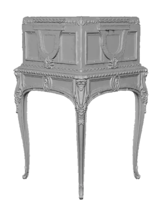 3D model for Antique Floral Cabinet