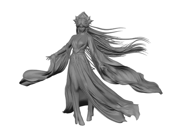 3D model for Ice Lotus Empress