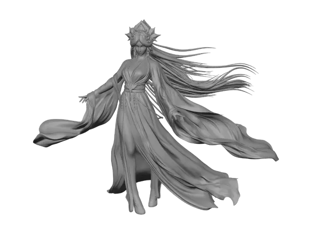 3D model for Ice Lotus Empress