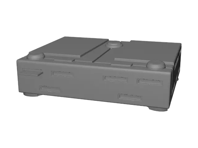 3D model for JustStation Console