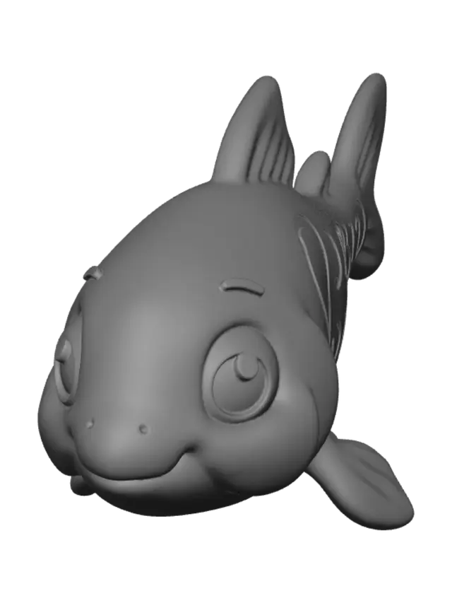 3D model for Floating Koi