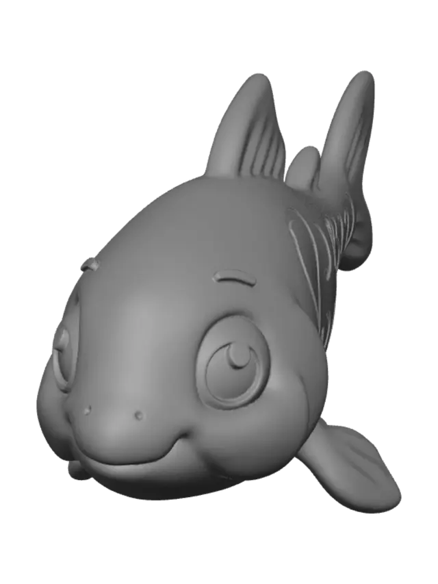 3D model for Floating Koi