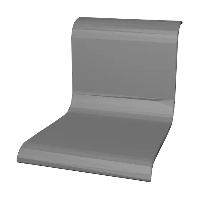 3D model for Ribbon Chair