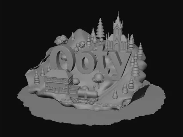 3D model for Ooty Miniature Landscape