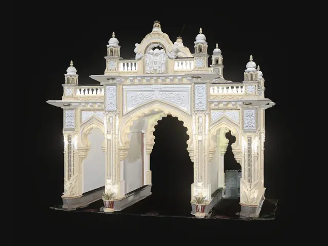 3D model for Ornate Yellow Archway