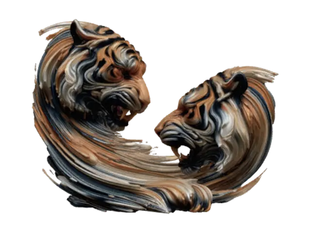 3D model for Whirlwind Tigers