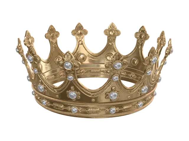 3D model for Ornate Golden Crown