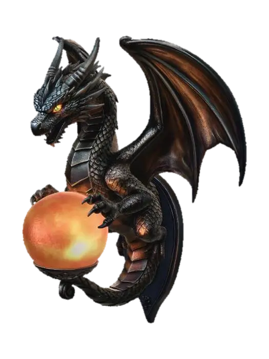 3D model for Ember Dragon Lantern