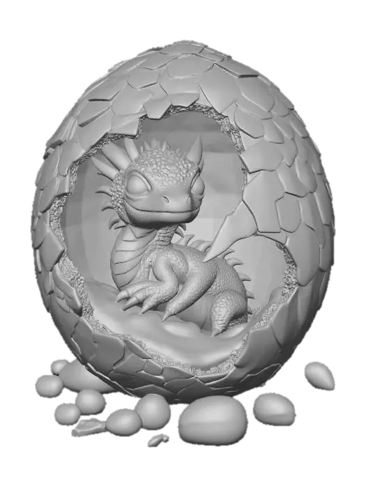 3D model for Molten Dragon Egg