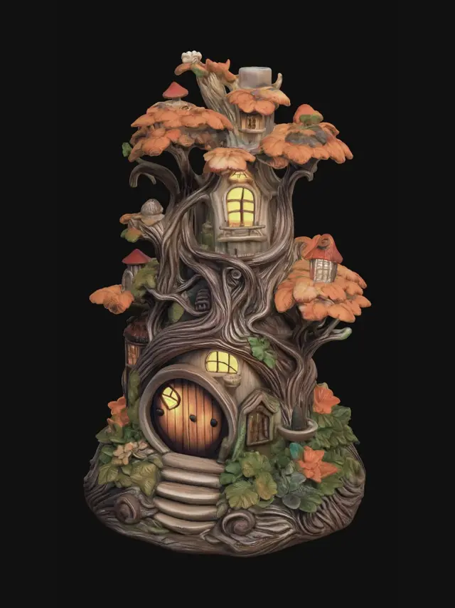 3D model for Enchanted Treehouse