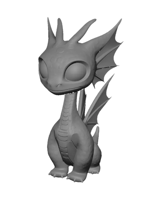 3D model for Ember Mosaic Dragon
