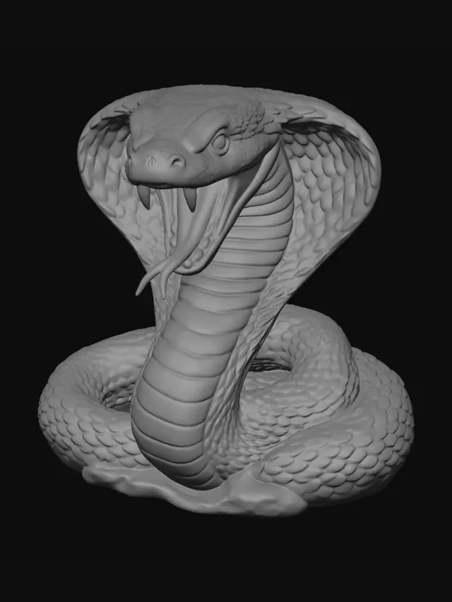 3D model for Timber Serpent Rising